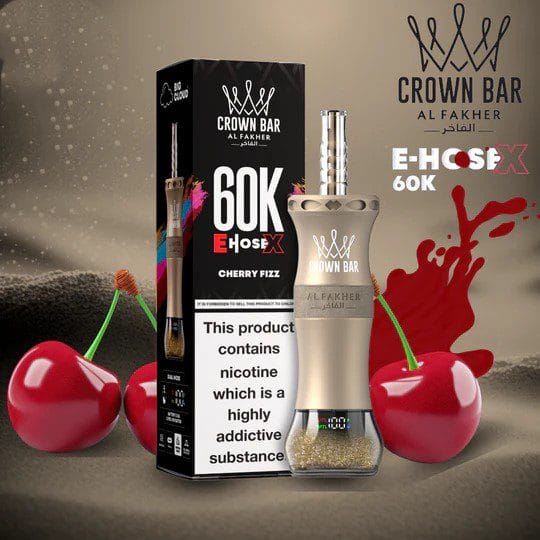 Al Fakher 60K Disposable Vape – Cherry Fizz  – 60000 Puffs