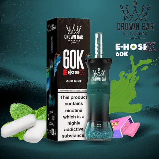 Al Fakher 60K Disposable Vape – Gum Mint – 60000 Puffs