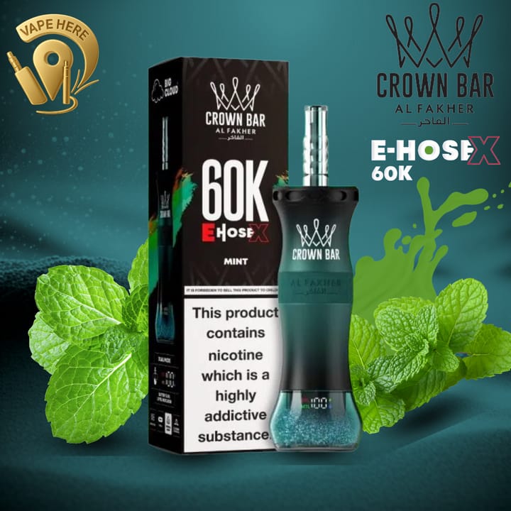 Al Fakher 60K Disposable Vape – Mint– 60000 Puffs