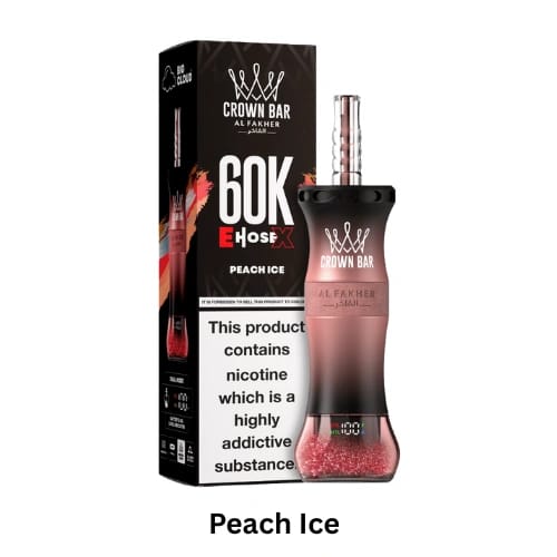 Al Fakher 60K Disposable Vape – Peach Ice – 60000 Puffs
