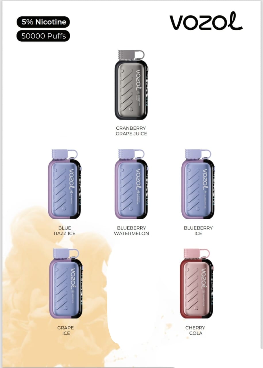 VOZOL Rave 50000 Puffs Disposable Vape